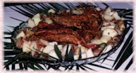 Tender & Sweet Barbecued Pork Spare Ribs with Potatoes